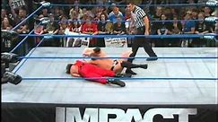 Mr Anderson wins the TNA World Heavyweight Championship Vs Sting.