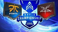 LOL - Fnatic vs Mineski - Season 3 World Championship D6G3 Highlights