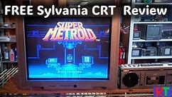 Is this Free Sylanvia TV any good? CRT Bunker Review