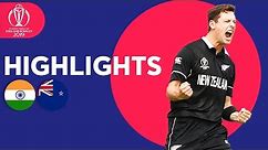 India Stunned By Boult & Henry | India vs New Zealand - Highlights | ICC Cricket World Cup 2019