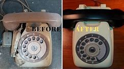 1970 Vintage Rotary Dial Telephone RESTORATION