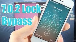 How To Bypass iOS 7.0.2 Passcode Lock & Access iPhone 5S, 5C, 5, 4S & 4!