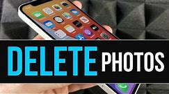How to Delete Photos from iPhone 12