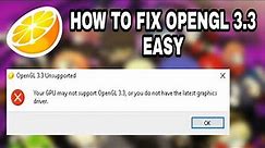 How To Fix Citra Opengl 3.3 Error 2022