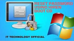 how to reset windows admin password || reset password using hirn boot 15.2 || reset windows password