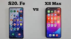 Samsung S20 Fe vs iphone Xs Max in 2024 || Speed Test