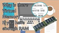 What is Virtual Memory | Why is there Virtual Memory if you have enough RAM | Quantum Bytes