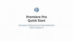 Adobe Certified Beginners Premiere Pro Quick Start Pro Video Tutorials (PP100T)