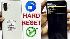 Redmi A1 (2022) Hard Reset, Forgot Password, PIN, Pattern Unlock💥Android 12