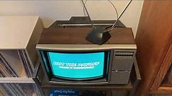 1981 Sony Trinitron Television