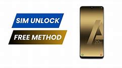 Unlock Samsung A20e Unlock Galaxy A20e Unlock Samsung Galaxy A20e