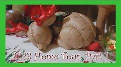 2023 VINTAGE CHRISTMAS RETRO HOME TOUR, Pt 1, Wonderful Thrifted Holiday Décor with Relaxing Music!