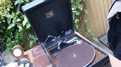VINTAGE HMV / HIS MASTER'S VOICE GRAMOPHONE MODEL 102 No HAVE SOUND BOX
