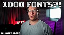 Over 1000 Free Fonts! Plus How To Install Fonts On Windows 10