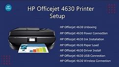 HP Officejet 4630 Printer Setup | Officejet 4630 Driver Download | Wifi Setup
