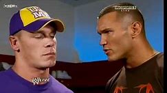 WWE RAW 18/10/2010 John Cena & Randy Orton Backstage Segment