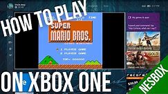 How to Play NES ROM Games on your Xbox One | NESBOX