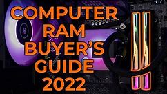 Computer RAM Buying Guide 2022 - Check Out The Tech