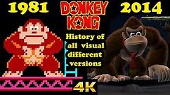 Evolution of Donkey Kong games🦍🐵 (1981-2014) Official games only