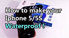 How to make your Iphone 5/5S Waterproof ! Dog&Bone Wetsuit review [HD]