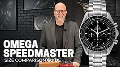 Omega Speedmaster Size Comparison Guide | SwissWatchExpo