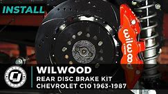 Classic Chevy Rear Disc Brake Kit | Wilwood | 1963-1987 C10 Install