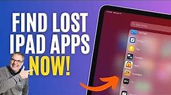 Frustrated by Lost iPad Apps? Use This Guide to Find them!
