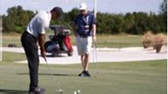 Tiger woods one handed putting drill