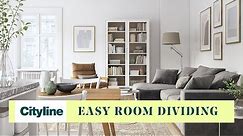 Easy ways to divide your room with furniture