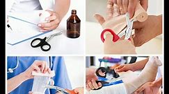 Trauma Shears, 6" Premium Medical Scissors, Fluoride-Coated Bandage Scissors for Nurses, Nursing Scissors, Surgical Gauze Shears, Nurse Scissors, Emergency First Aid Scissors, EMT Shears, Blue