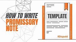 Promissory Note: How & Why to Write Like a Pro!