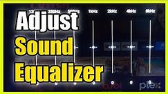 How to Adjust Sound Equalizer on Sony TV Google TV (Easy Method)