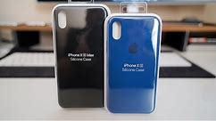 Official iPhone XS and iPhone XS Max Silicone Cases