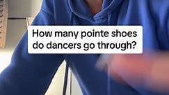 Did the number surprise you? #ballet #pointeshoes #ballerinas #dance