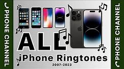 📞🍎 Compilation of all Apple iPhone Ringtones 🍎📞 #PhoneChannel