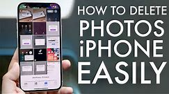 How To EASILY Delete All Photos From iPhone! (2021)