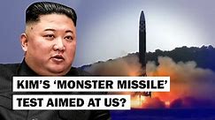 North Korea Test Fires ‘Monster Missile’ Hwasong-17 That Can Strike US l Kim Celebrates, Biden Fumes