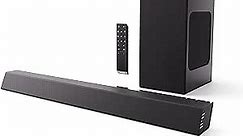 Philips Soundbar with Wireless Subwoofers, Sound Bar for Smart TV 2.1-Channel Bluetooth, 300 Watts Dolby Audio Performance, Home Theater Sound System