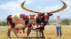 Guinness 🌟 World Record Longest Horns Texas Longhorns Cow Full Documentary Video