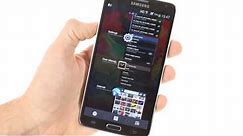 Samsung Galaxy Note 3 user interface
