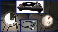 Replacing RCA cables with RCA Jacks on Technics 1200 Turntables