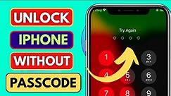 How To Unlock IPhone If Forgot Passcode 2024|How To Reset IPhone Passcode Without Computer