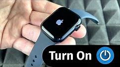 How to Turn On Apple Watch Series 7