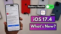 iOS 17.4 Beta 4 Released | What's New?