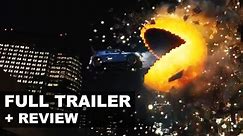 Pixels Official Trailer 2 + Trailer Review - Adam Sandler vs Pac-Man 2015 : Beyond The Trailer