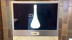 Transparent LCD Panel designed for DE VENOGE Champagne