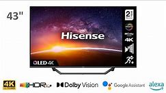 HISENSE 43A7GQTUK 43" 4K QLED Smart TV