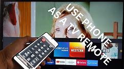 How to use your Smartphone as a TV remote for Samsung Smart TV #tvremote