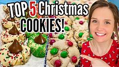 5 of the BEST Christmas Cookies! | All The Cookies YOU Should Make This Winter! • Julia Pacheco