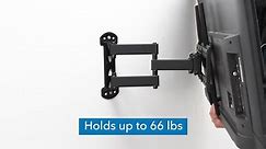 mount-it! Full Motion Corner TV Wall Mount Extending Arm for 20 in. to 55 in. Screen Size MI-4471